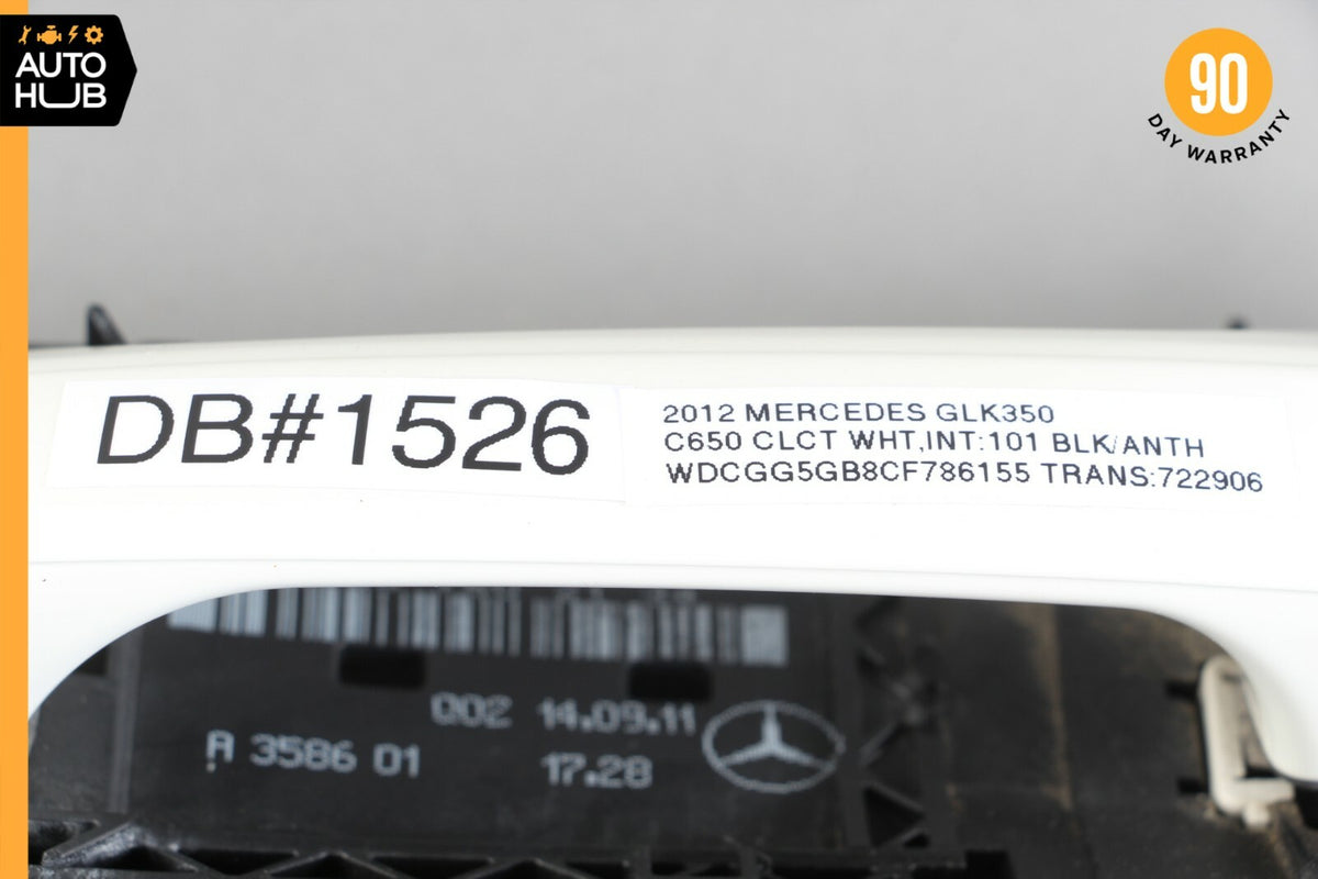10-15 Mercedes X204 GLK350 GLK250 Rear Left Side Exterior Door Handle White OEM - photo 12