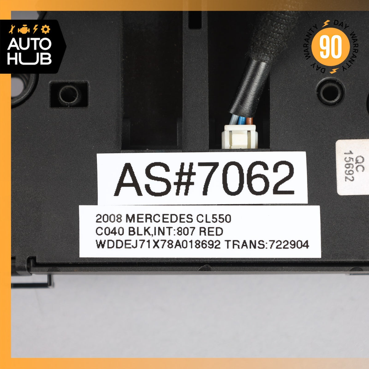 07-14 Mercedes W216 CL550 S550 S400 Front Right Side Seat Control Switch OEM - photo 12