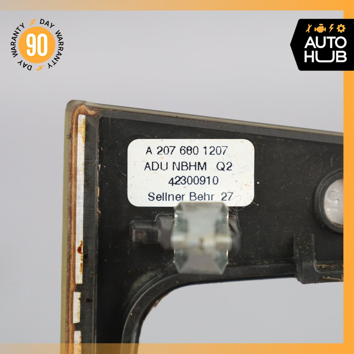 08-15 Mercedes W207 E350 E550 Center Console Shift Shifter Bezel Trim OEM - photo 13