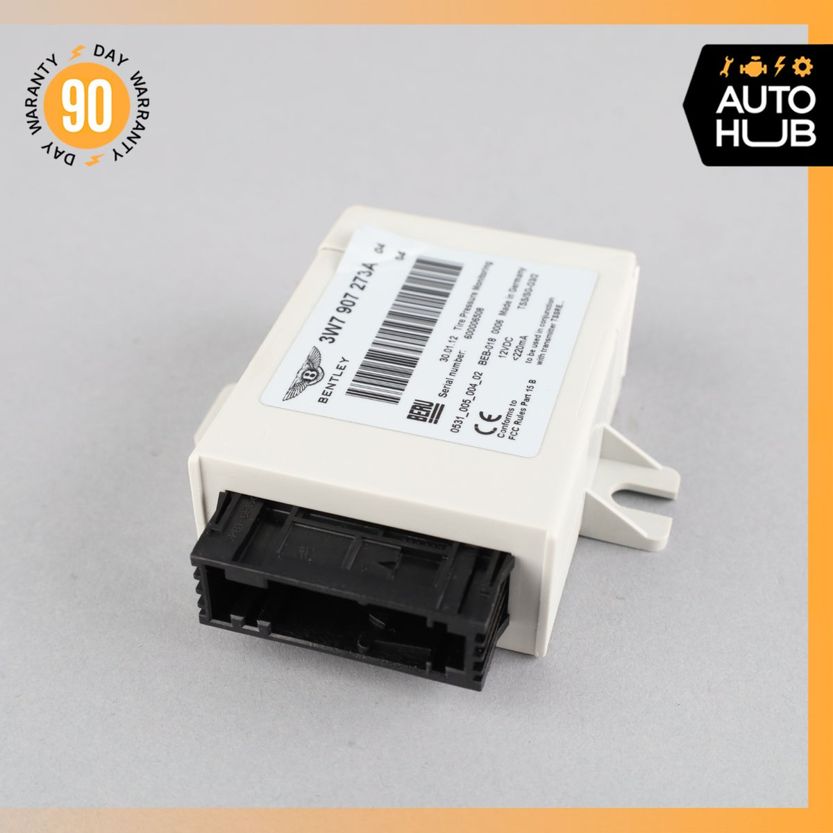 Bentley Continental Flying Spur Tire Pressure Monitoring System TPMS Module OEM - photo 2