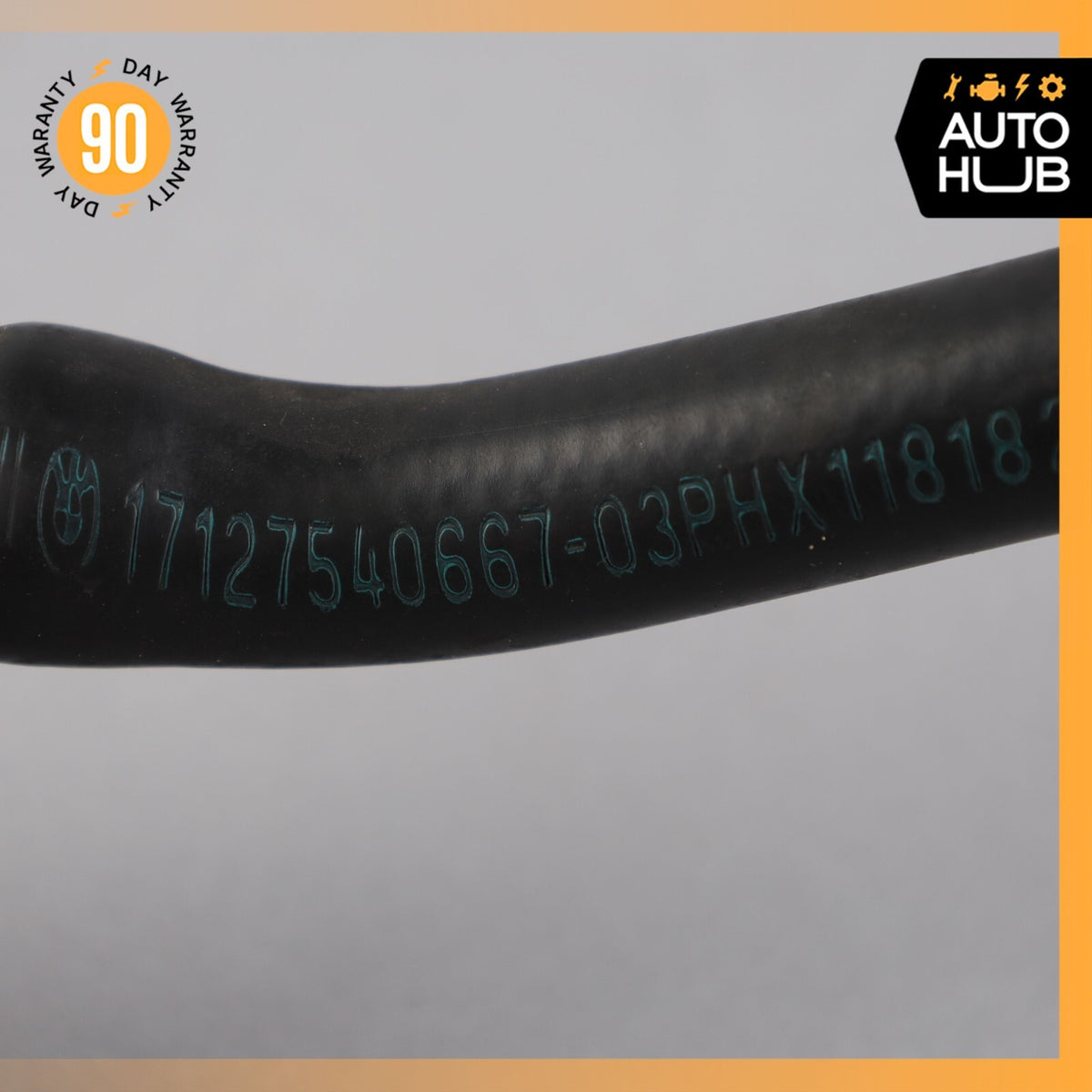 06-10 BMW E64 650i 550i 4.8L V8 Engine Motor Coolant Return Hose Pipe OEM 71k - photo 10