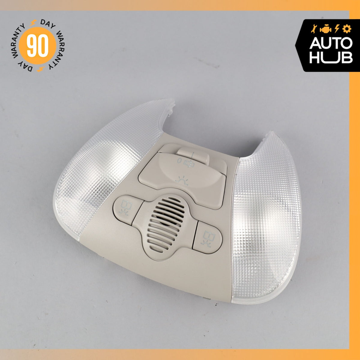 05-12 Mercedes R230 SL550 SL55 AMG Interior Overhead Dome Reading Light OEM 70k - photo 2
