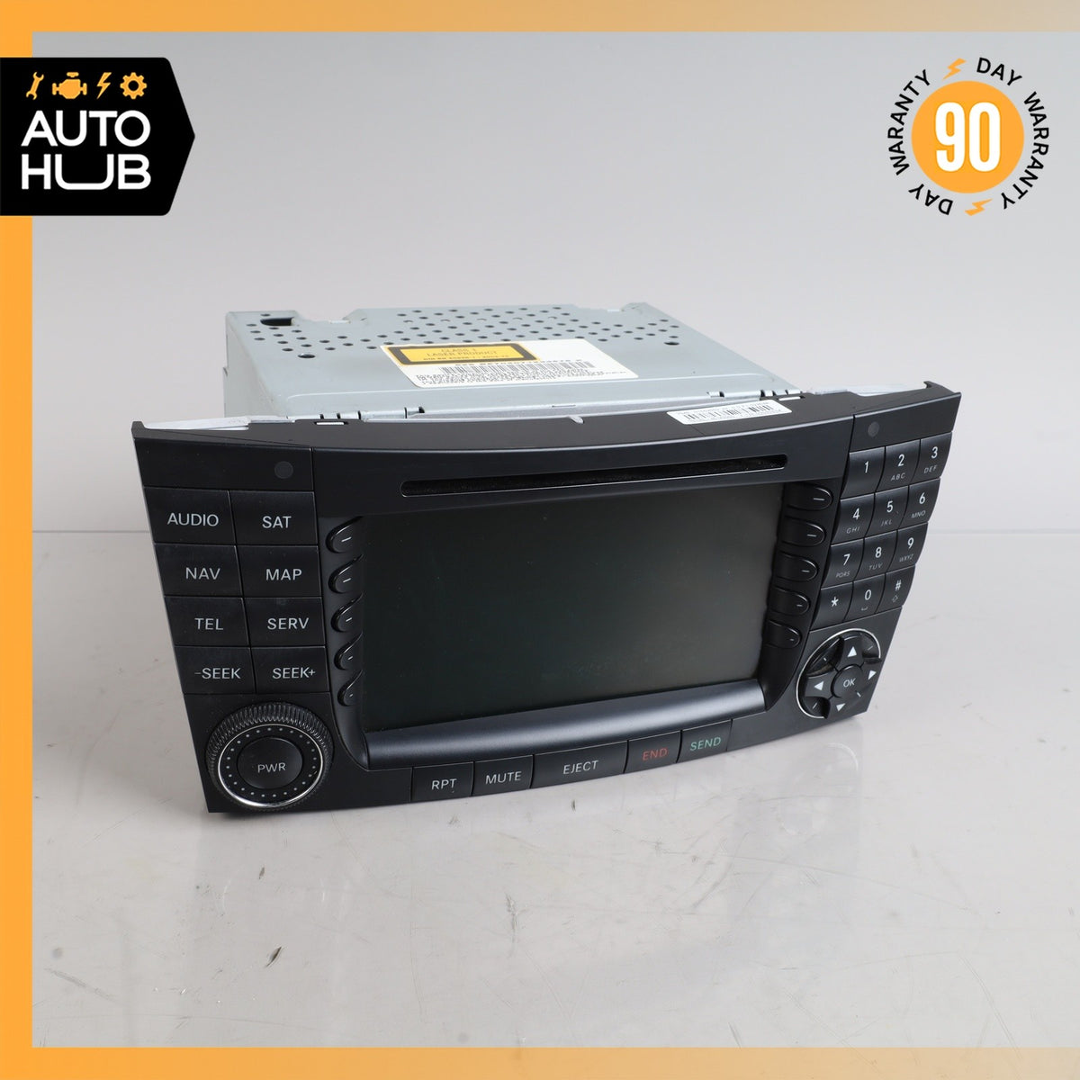 03-08 Mercedes W211 E350 E550 CLS500 Command Head Unit Navigation Radio CD OEM - photo 2