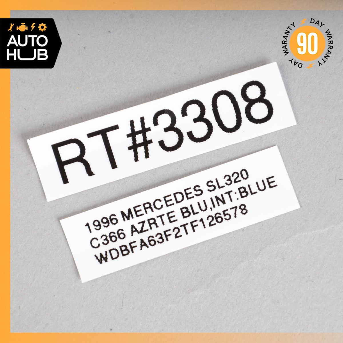 90-02 Mercedes R129 SL320 300SL Antitheft Alarm Switch Button 1248203701 OEM - photo 7