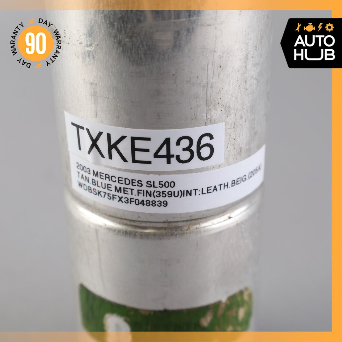 00-12 Mercedes R230 SL500 CL500 A/C Receiver Drier Container 2208300083 OEM - photo 12