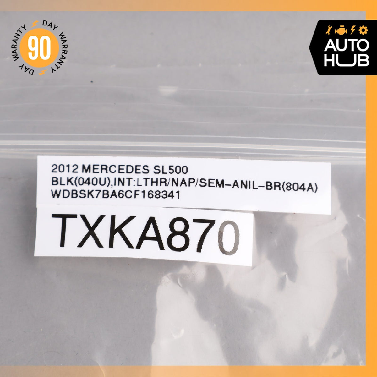 03-12 Mercedes R230 SL550 SL55 Master Window Switch Control Left Driver OEM 78k - photo 14