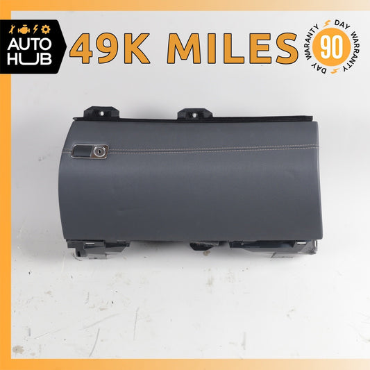 11-13 Mercedes W221 S550 S63 Dash Board Glove Box Compartment Nappa Black OEM - photo 1