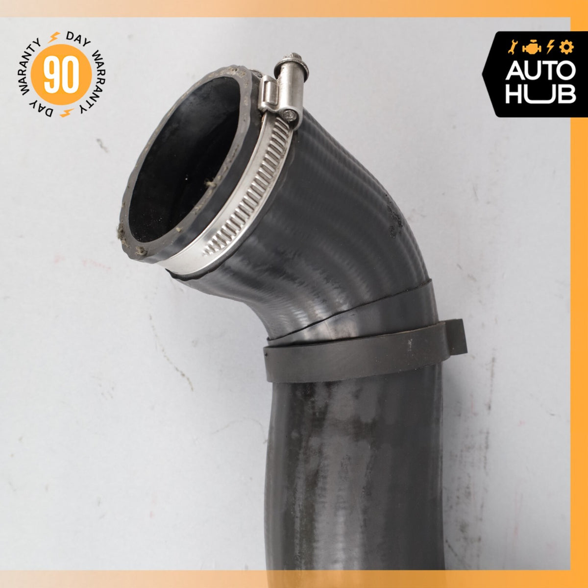 03-12 Bentley Continental GT GTC Speed 6.0L Left Side Intercooler Hose Pipe OEM - photo 3