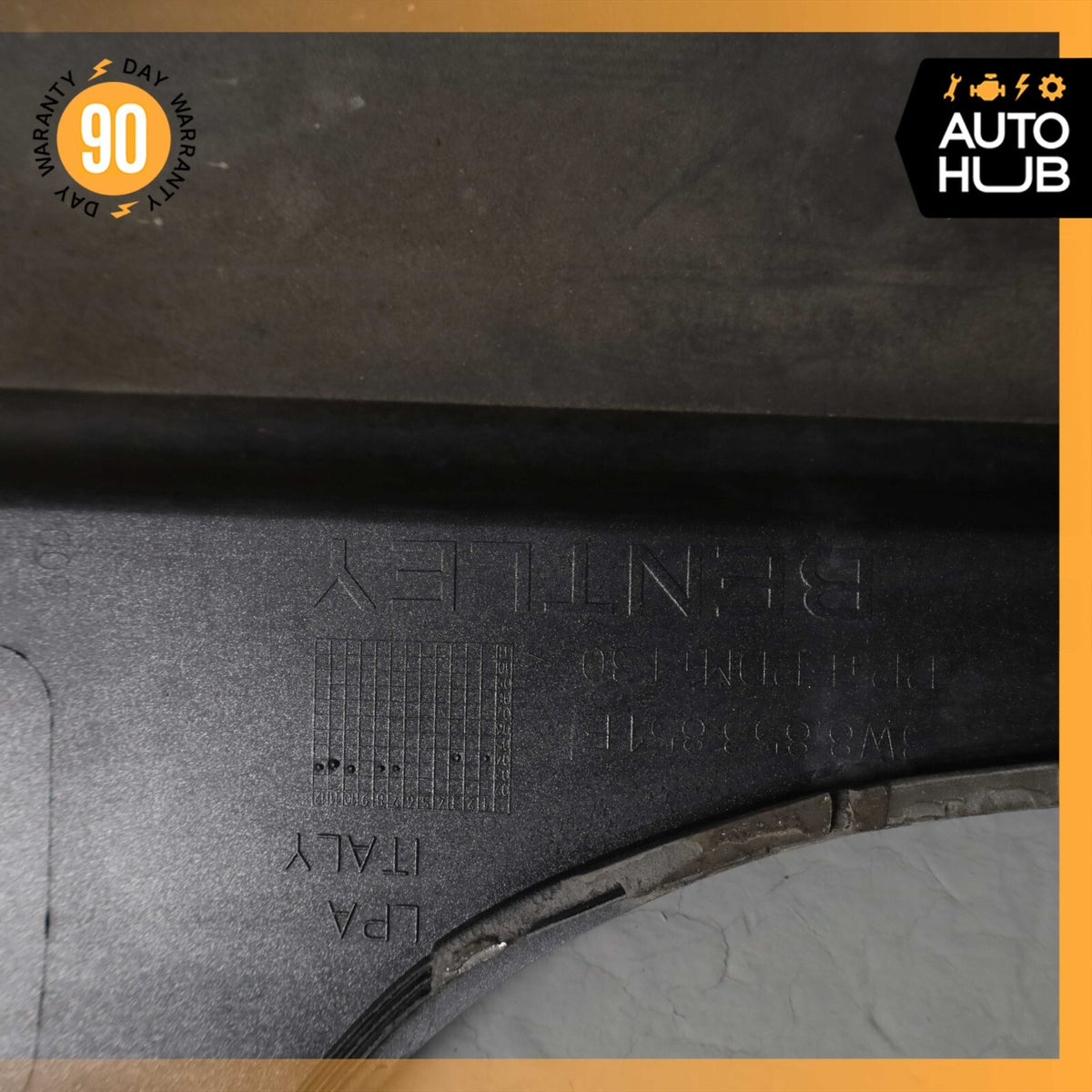 03-10 Bentley Continental GT Coupe Left Driver Side Skirt Rocker Panel OEM 96k - photo 12
