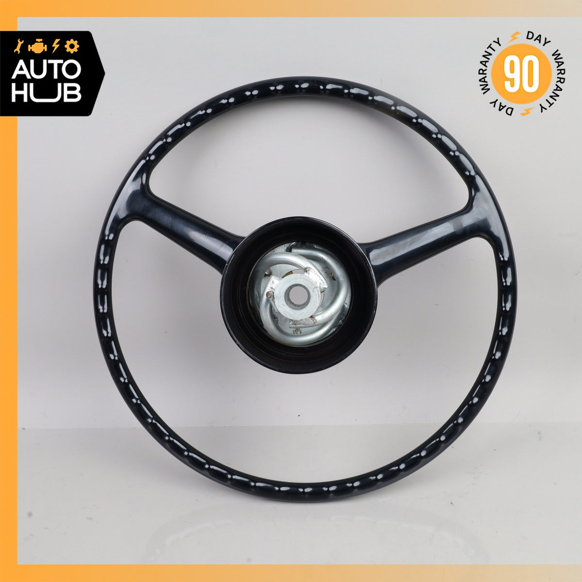 81-89 Rolls Royce Silver Spirit Spur Mulsanne Steering Wheel Black UR20397 OEM - photo 5