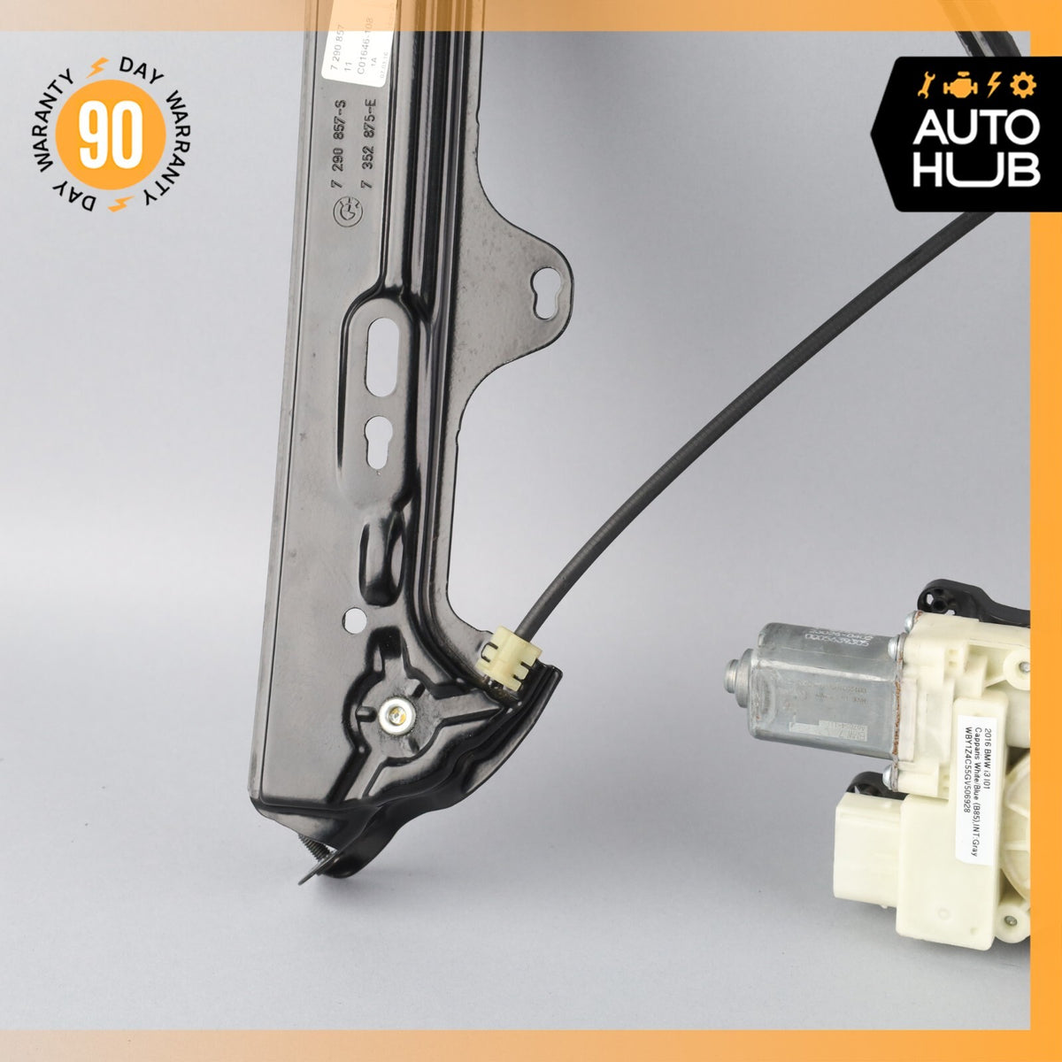 BMW i3 I01 Hybrid Front Left Driver Side Door Window Regulator Motor OEM - photo 3