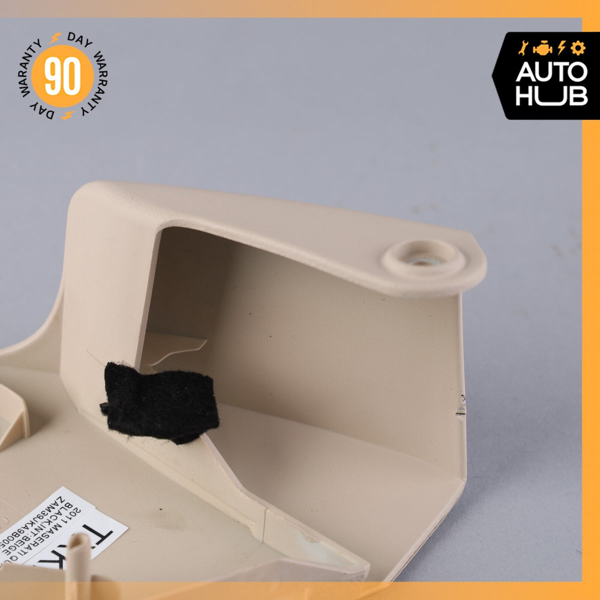 03-13 Maserati Quattroporte M139 Front Left Driver Seat Inner Trim Cover OEM - photo 8