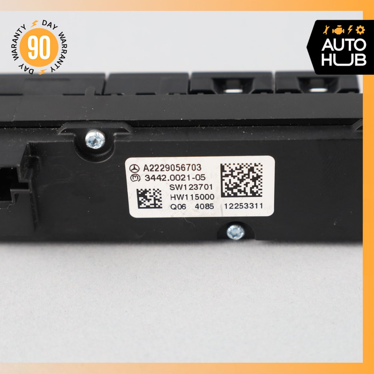 2014 Mercedes W222 S550 Rear Headrest Screen Roller Dimmer Switch OEM - photo 9