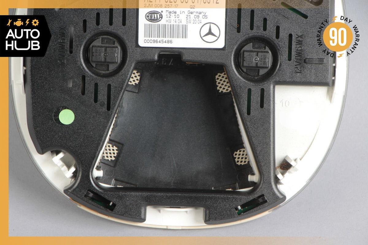 03-11 Mercedes W219 CLS55 AMG E350 Rear Overhead Dome Light Beige 2118206601 OEM - photo 9