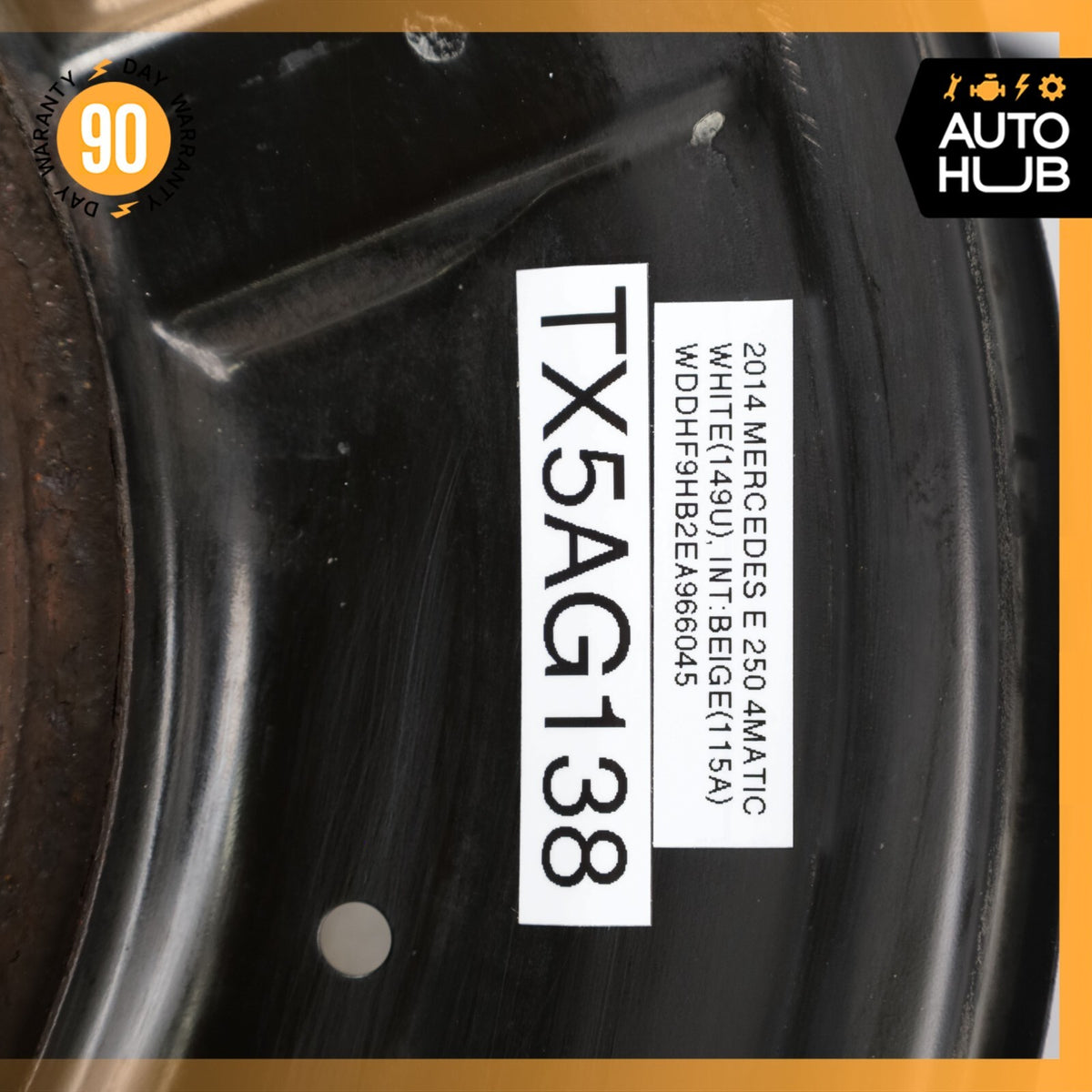 10-18 Mercedes W212 E250 CLS400 GLK350 Rear Right Side Spindle Knuckle Hub OEM - photo 17