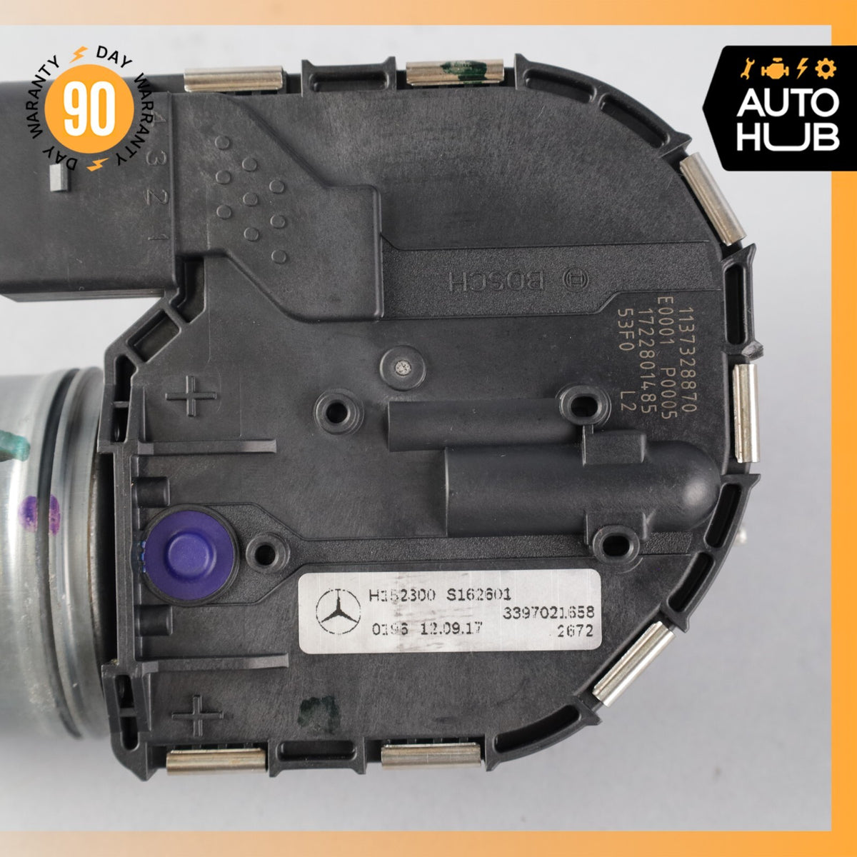Mercedes W205 C43 AMG Windshield Washer Wiper Motor 2058208102 OEM - photo 8