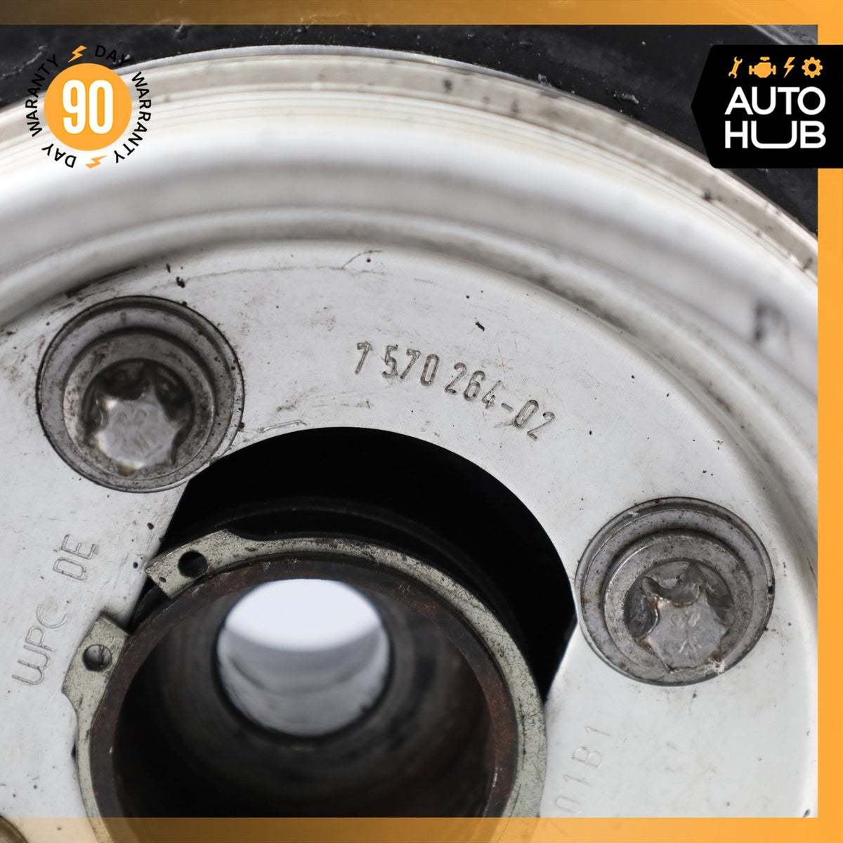 07-14 BMW E70 X5 X6 Engine Crankshaft Pulley Vibration Damper OEM - photo 8