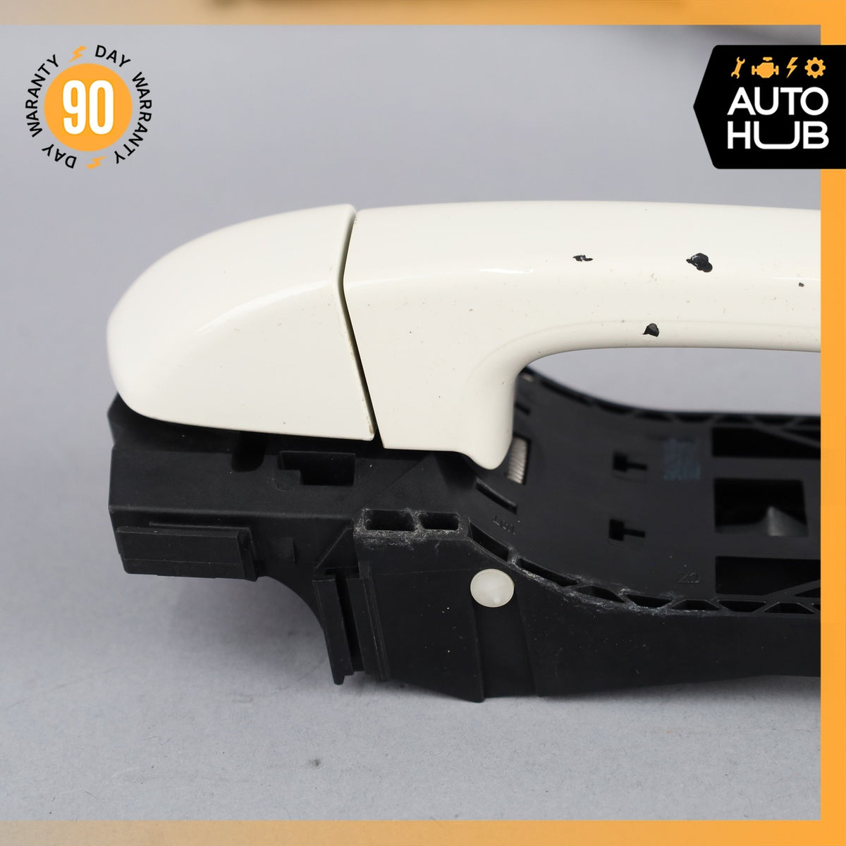 11-18 Porsche Cayenne 958 Front or Rear Right Exterior Door Handle White OEM - photo 4