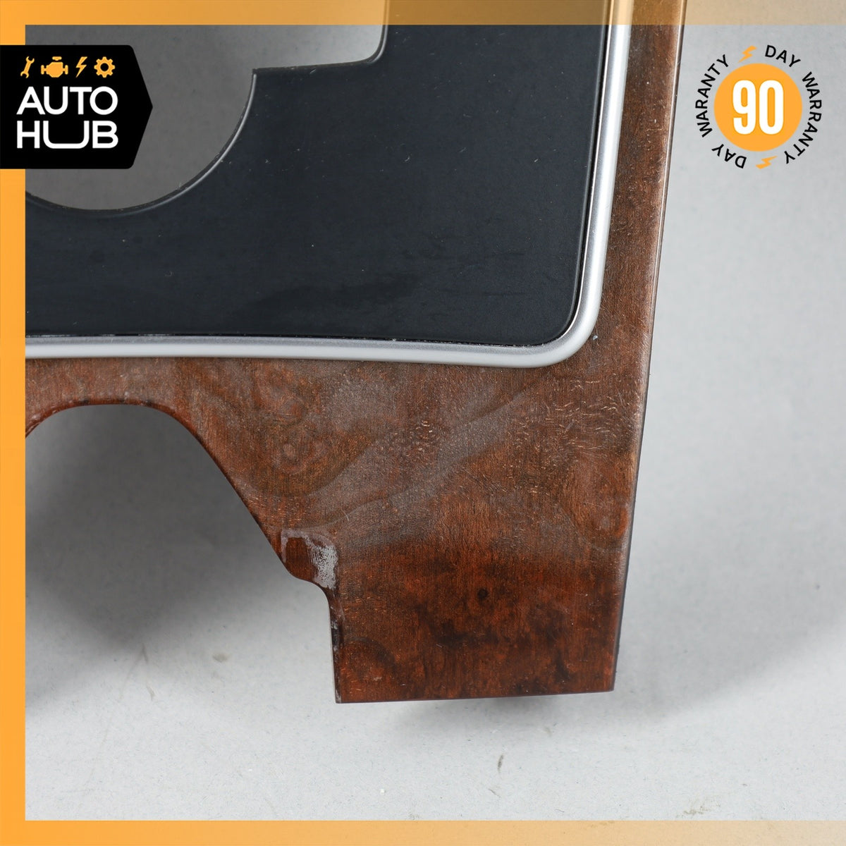 10-13 Mercedes W212 E400 E350 E550 Center Console Switch Trim Bezel Wood OEM - photo 5
