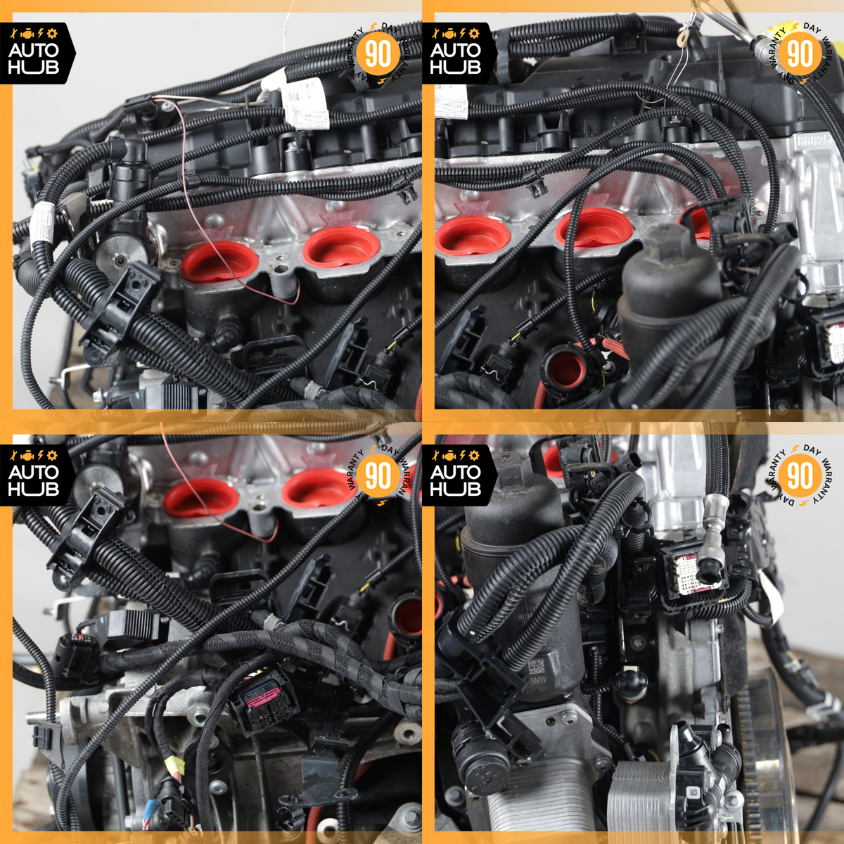 16-18 BMW F30 330e RWD 2.0L B48B20A Engine Motor Assembly OEM 61k - photo 13