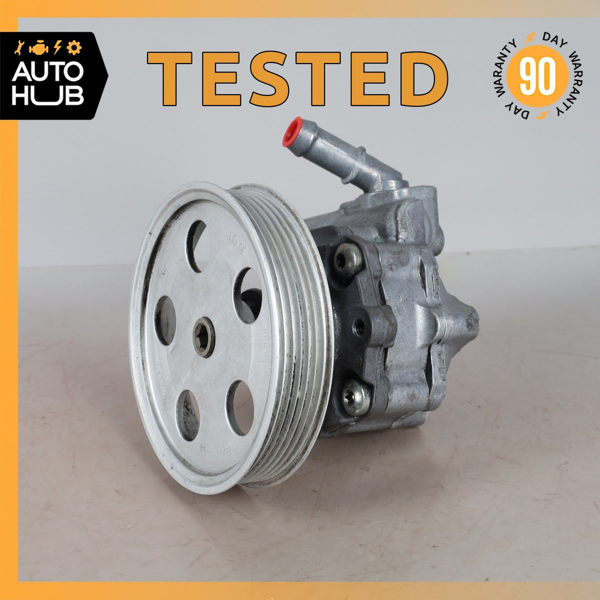 11-12 Audi 8R Q5 Power Steering Pump 8R0145153B OEM - photo 1