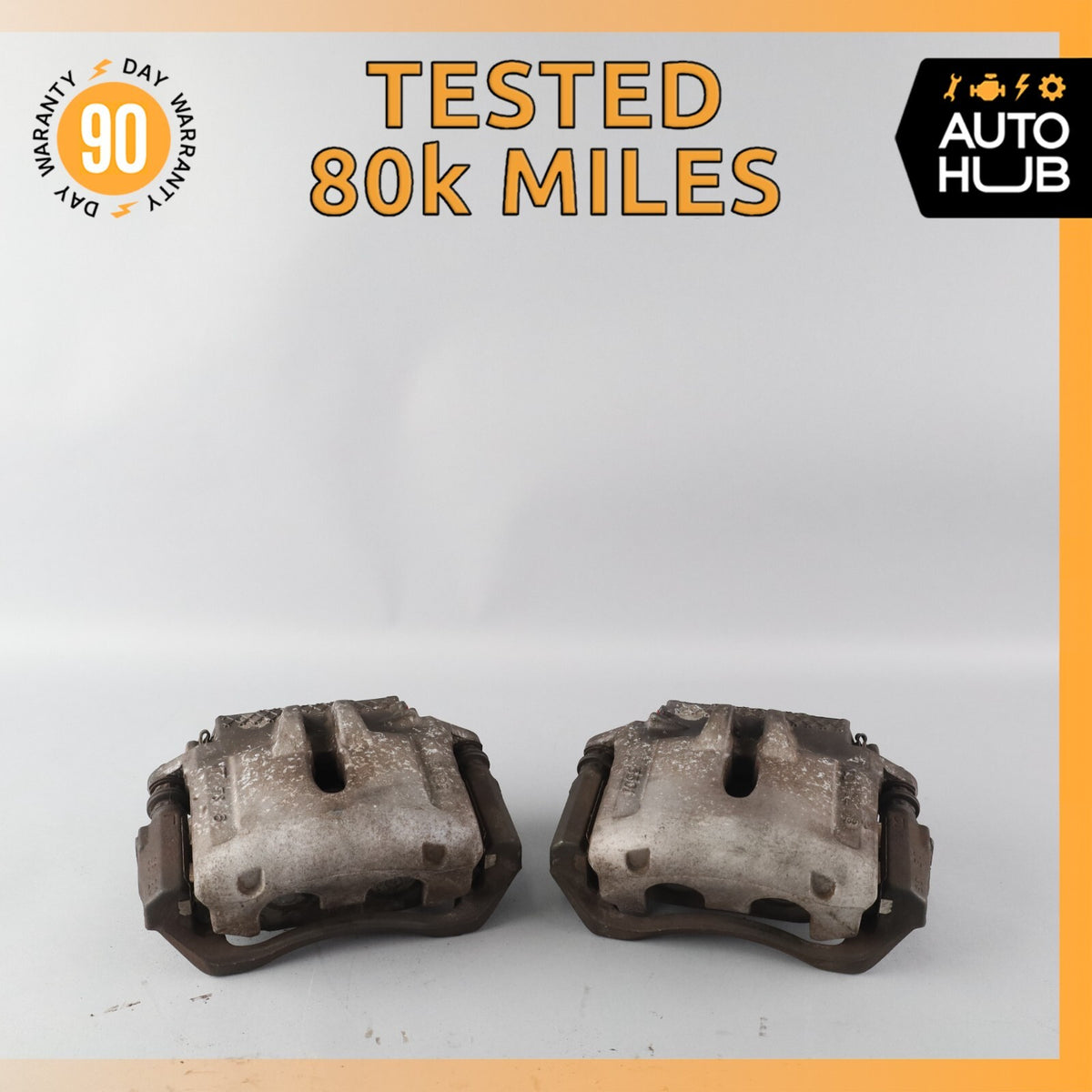 02-05 Ford Thunderbird 3.9L V8 Front Left & Right Brake Caliper Calipers Set OEM - photo 1