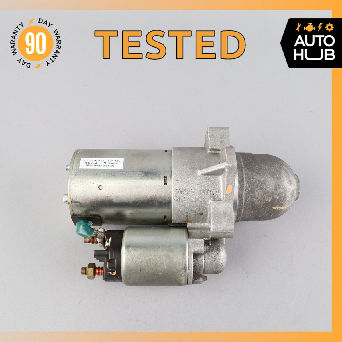 05-11 Cadillac XLR STS DTX SRX Engine Motor Starter 12587429 OEM - photo 1