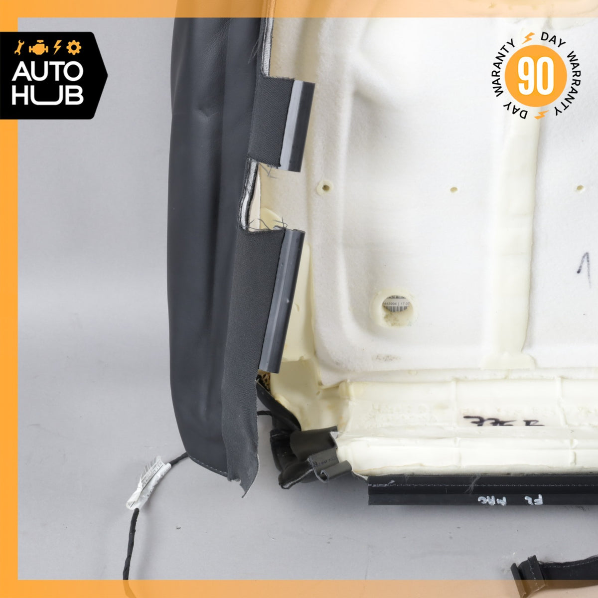 15-18 Porsche Macan S 95B Front Left Side Seat Upper Cushion Leather Black OEM - photo 18