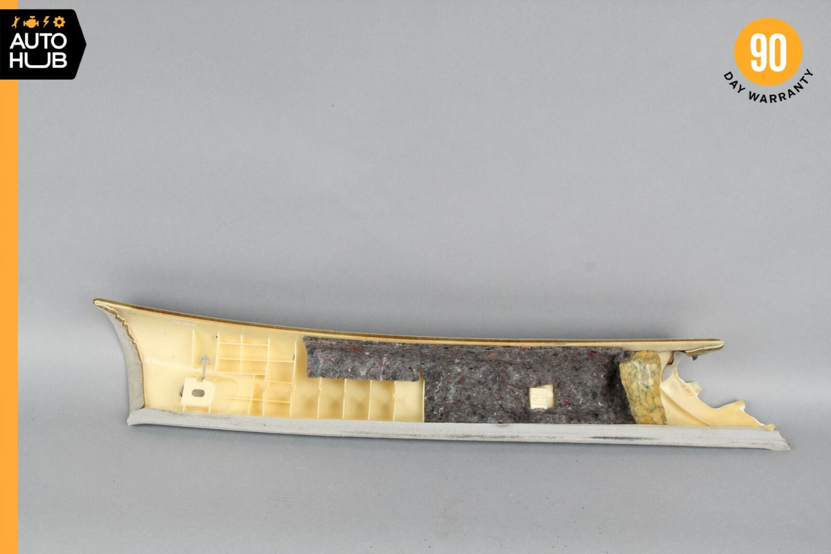07-14 Mercedes W216 CL600 CL63 AMG A-Pillar Trim Front Left Side Suede Gray OEM - photo 7