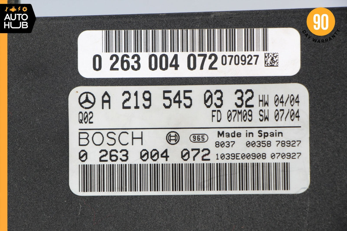 06-08 Mercedes W219 CLS550 CLS500 Parktronic Control Module PDC 2195450332 OEM - photo 10