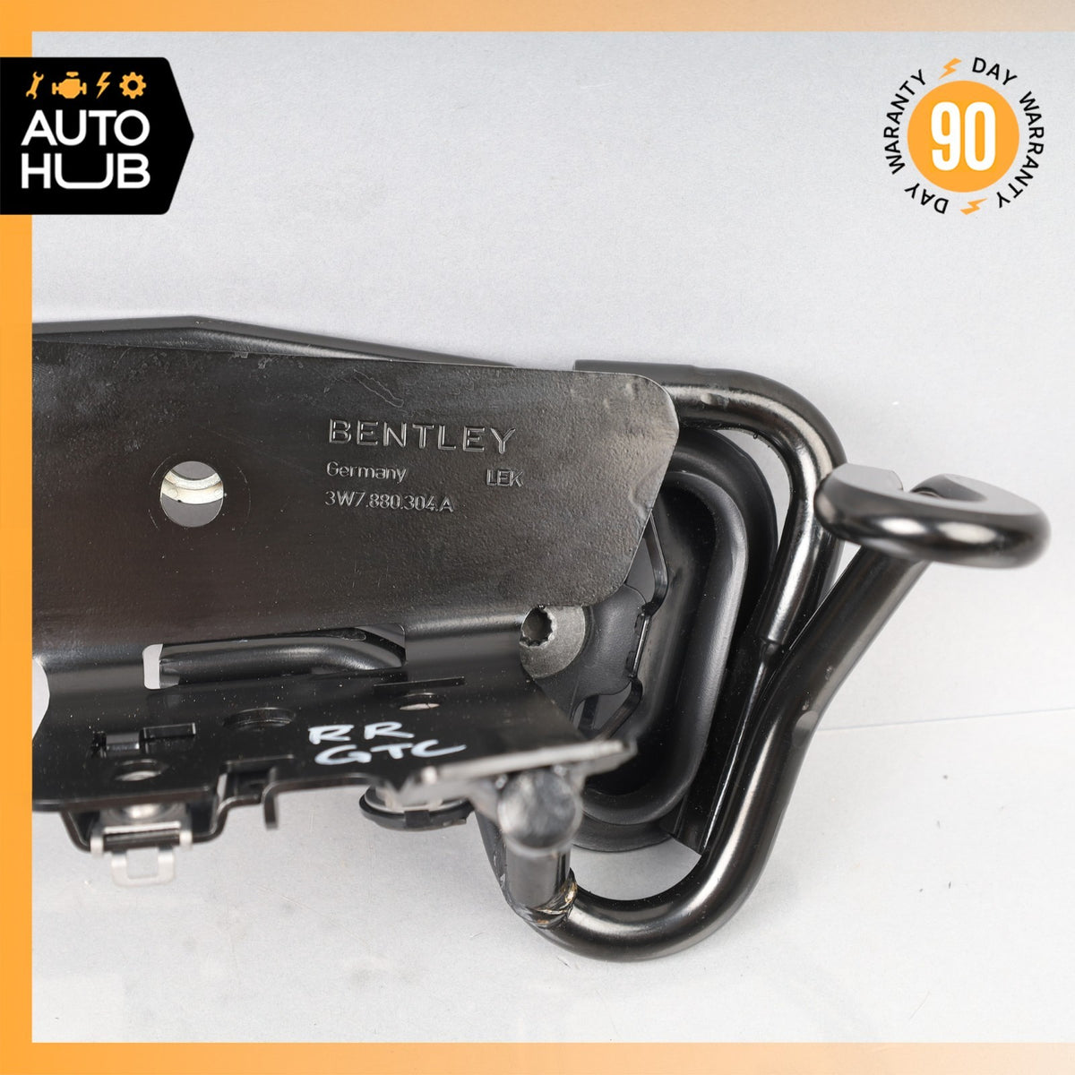 Bentley Continental GTC Cabrio Seat Belt Extender Guide Right 3W7880304A OEM - photo 8