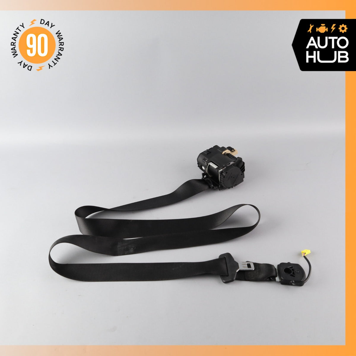 07-10 Mercedes W216 CL600 CL63 Front Right Passenger Side Seat Belt Black OEM - photo 1