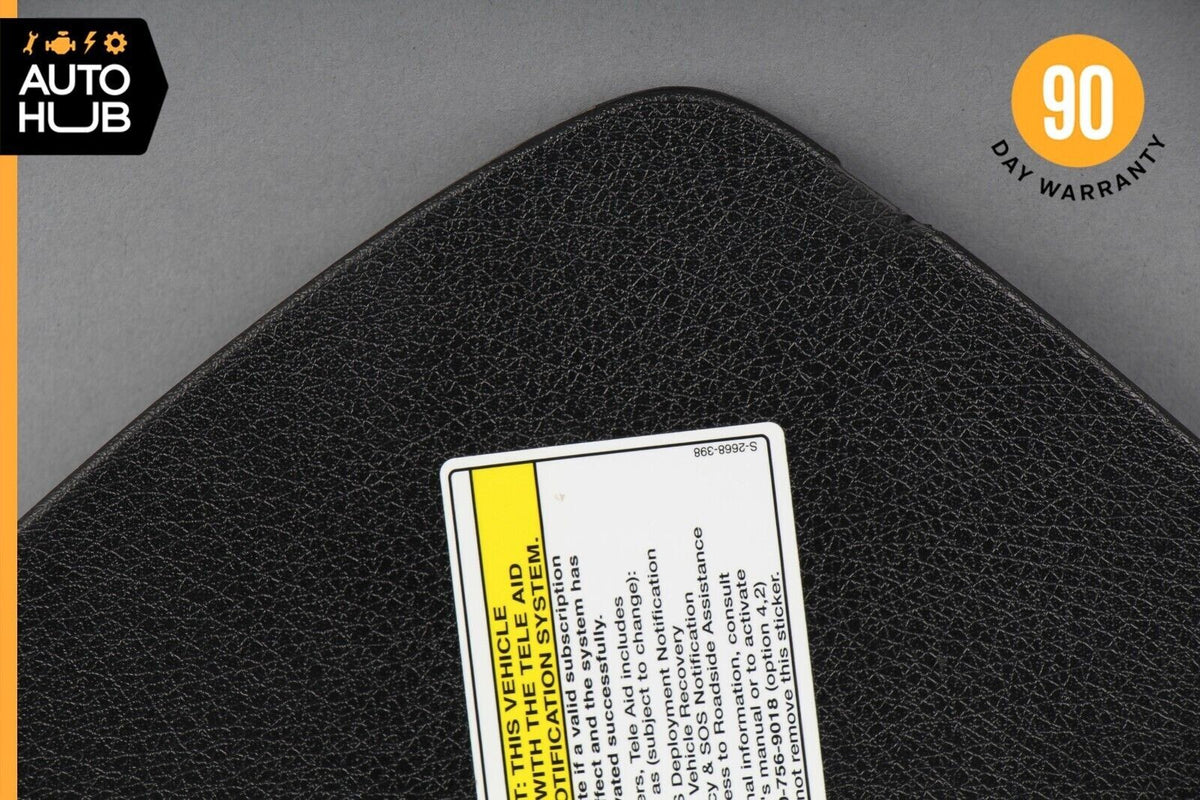 07-09 Mercedes W211 E350 E550 Left Side Dashboard Trim Cover Panel Black OEM - photo 2