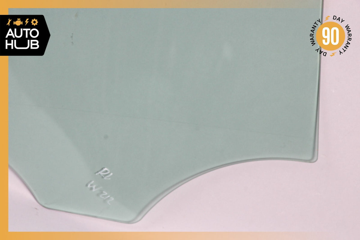 10-16 Mercedes W212 E550 E400 E350 Rear Left Driver Side Door Window Glass OEM - photo 9