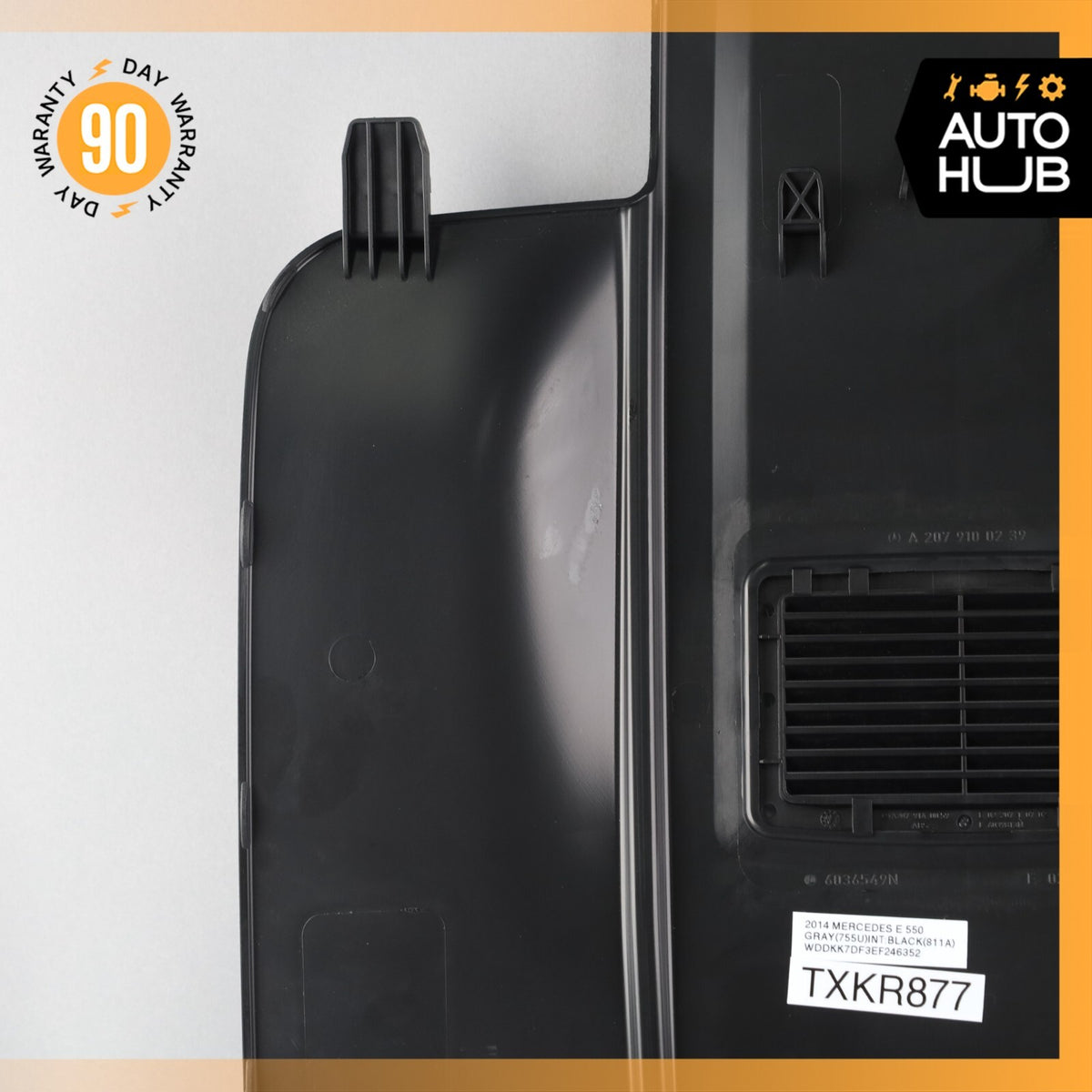 11-17 Mercedes W207 E550 E350 E400 Back Panel Seat Cover Left or Right OEM 74k - photo 12