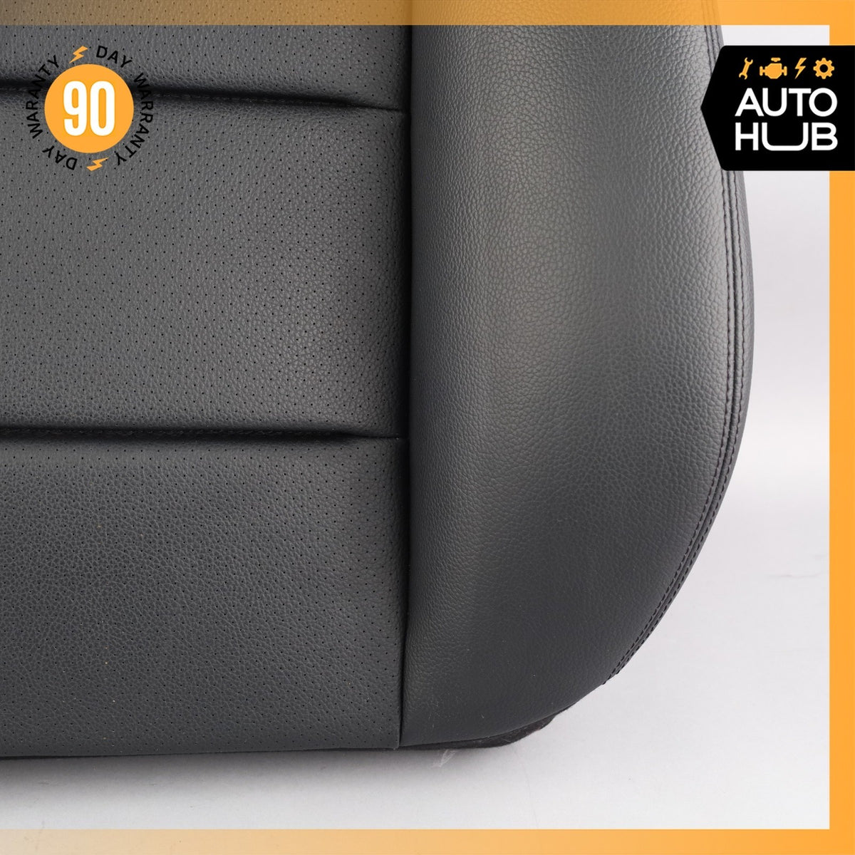 10-13 Mercedes W212 E350 E400 Front Right Seat Cushion Top Upper Black OEM - photo 4