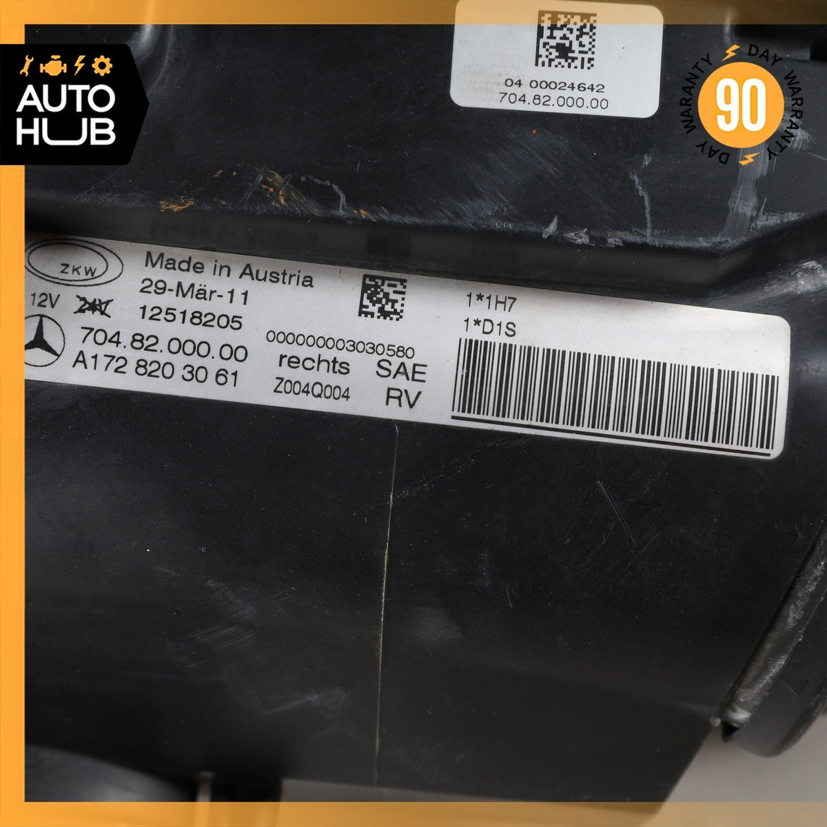 12-16 Mercedes R172 SLK350 SLK55 AMG Headlight Lamp Right Side Bi-Xenon OEM - photo 13