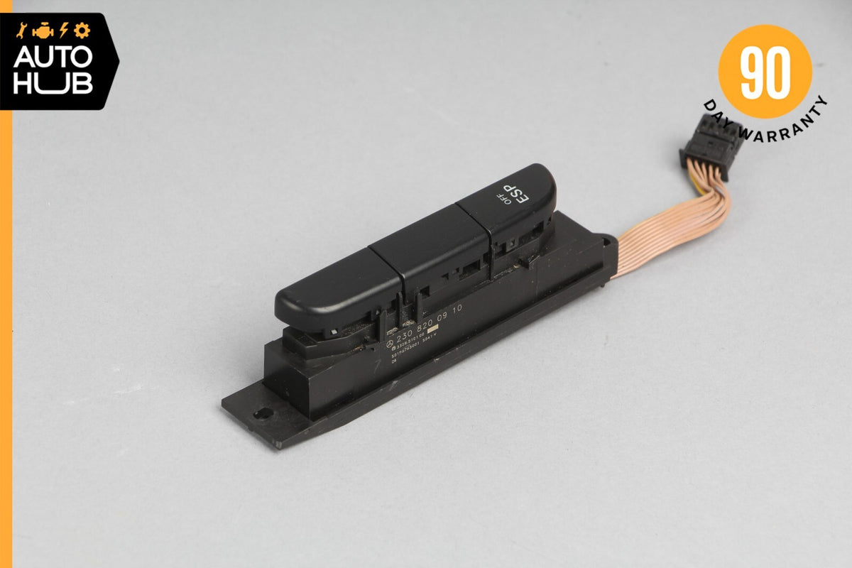 Mercedes R230 SL600 SL55 AMG Center Console ESP Switch Control Button OEM - photo 1