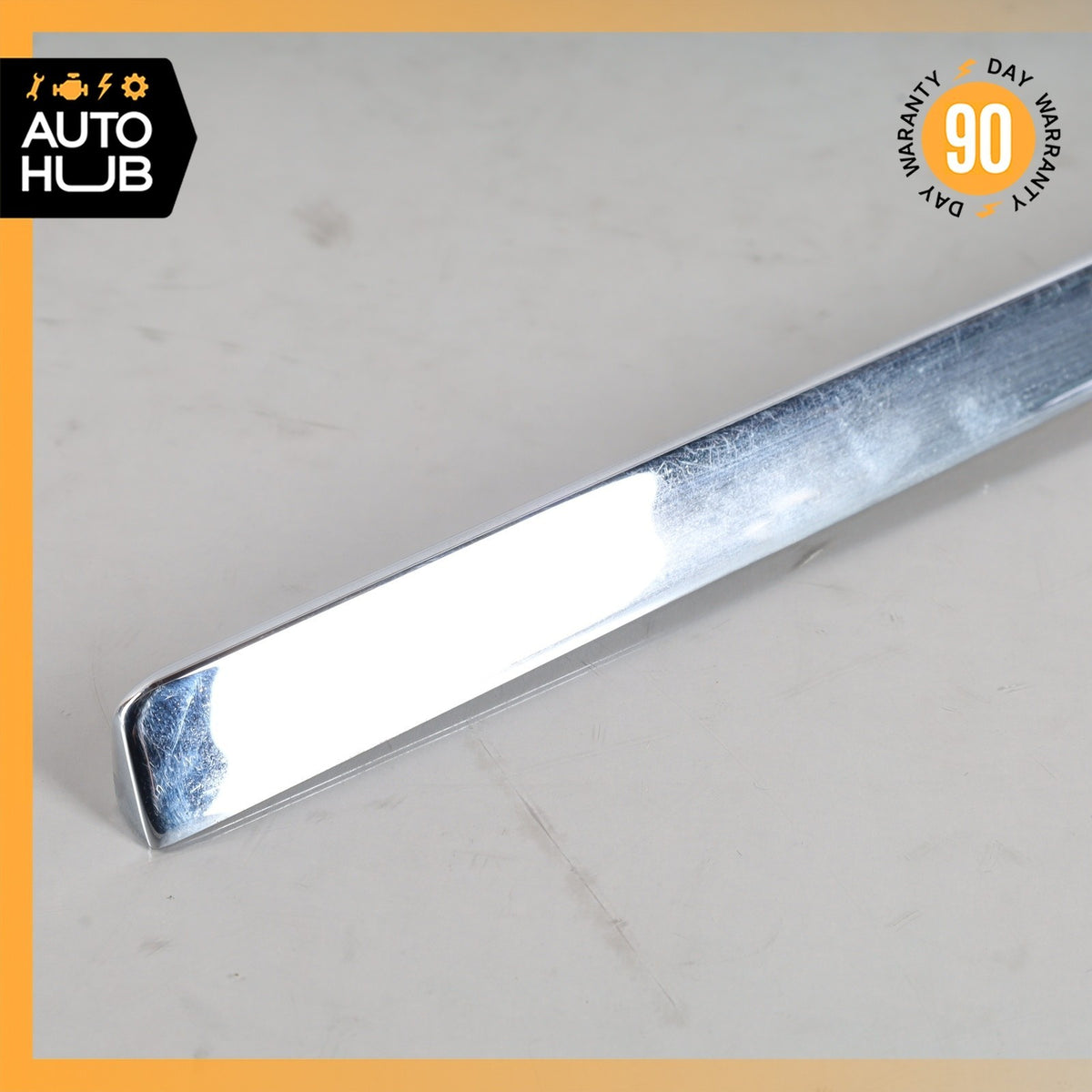 Rolls Royce Silver Spirit Spur Trunk Lid Lower Molding Chrome OEM - photo 2