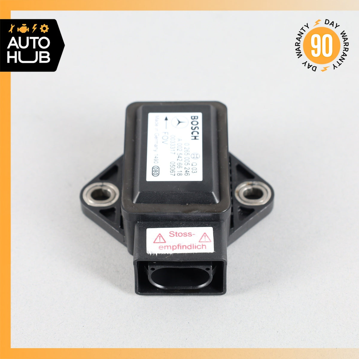03-06 Mercedes W220 S350 SL500 CL500 Yaw Turn Rate Acceleration Sensor OEM - photo 2