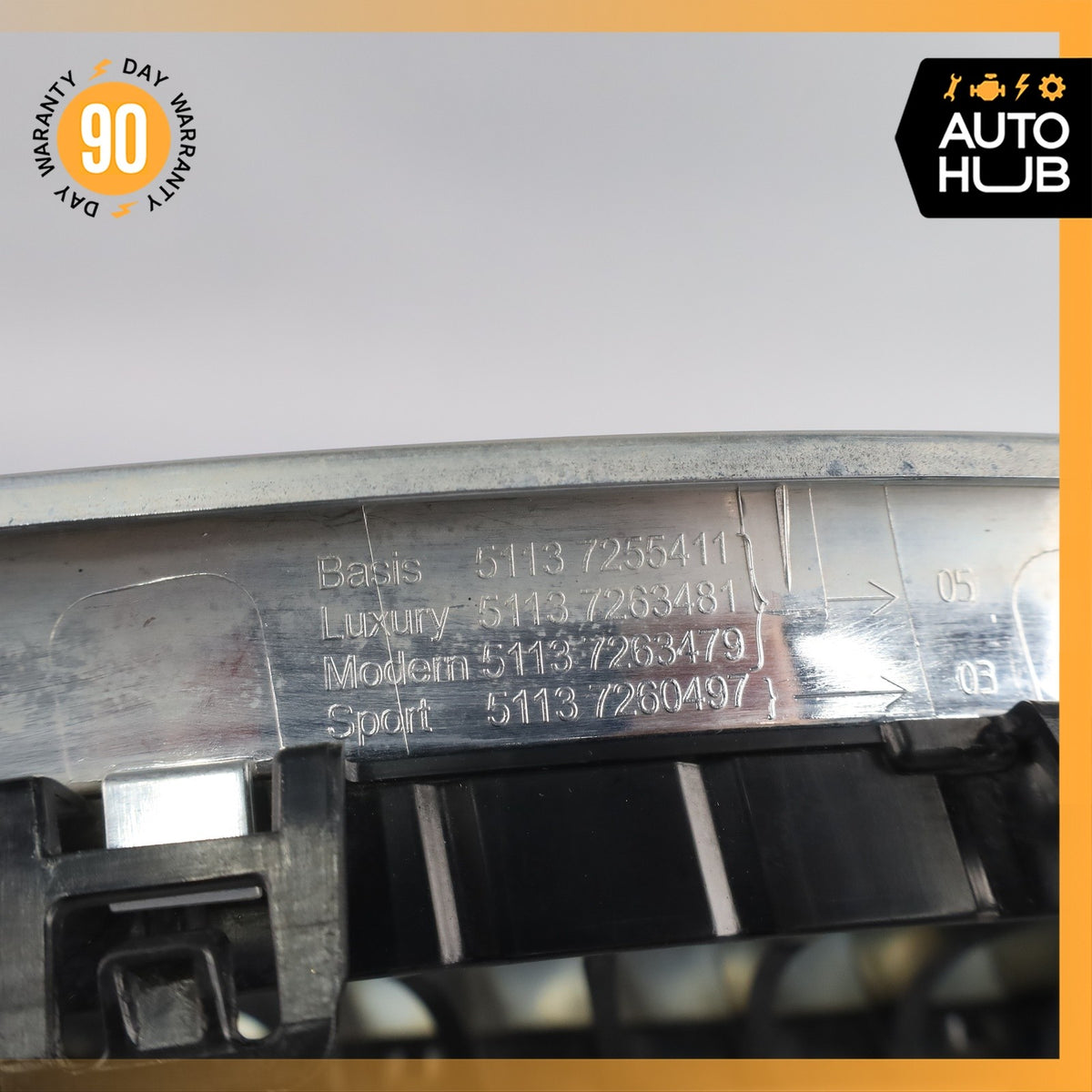 12-18 BMW F30 320i 335i Right & Left Side Radiator Hood Grill Grille OEM - photo 19