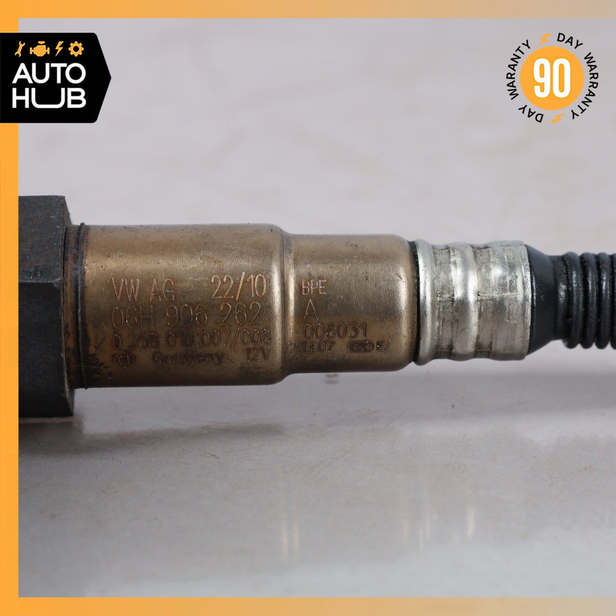 Audi 8R Q5 Oxygen O2 Heat Wire Lambda Sensor 06F906262P Set OEM - photo 5