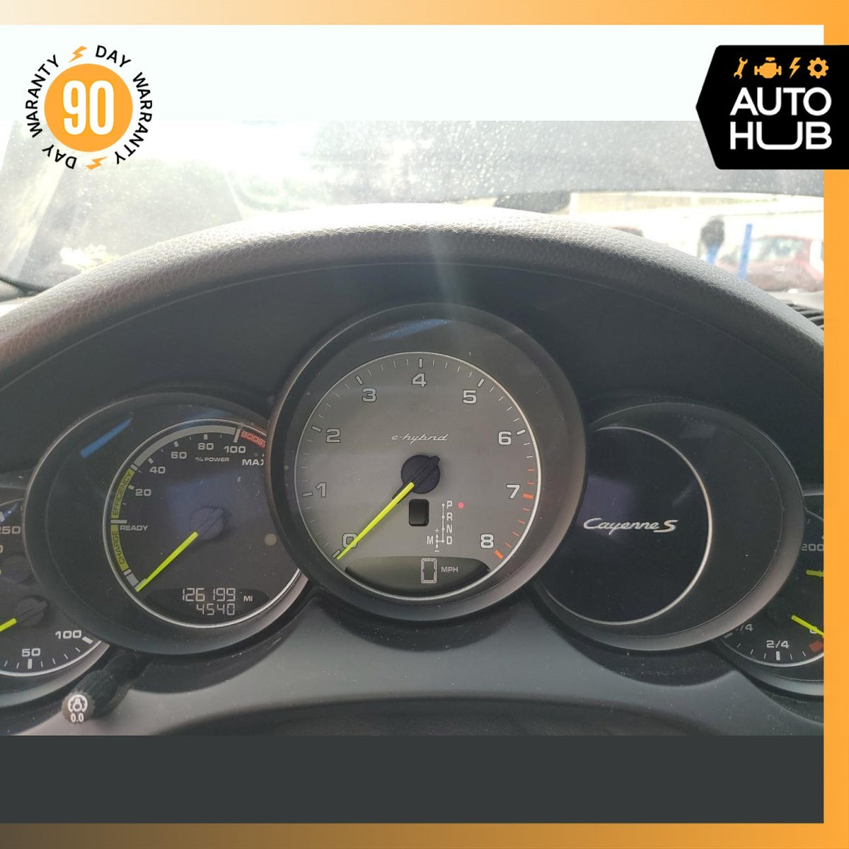 15-16 Porsche Cayenne 958 E-Hybrid Instrument Speedometer Cluster OEM 126k - photo 2