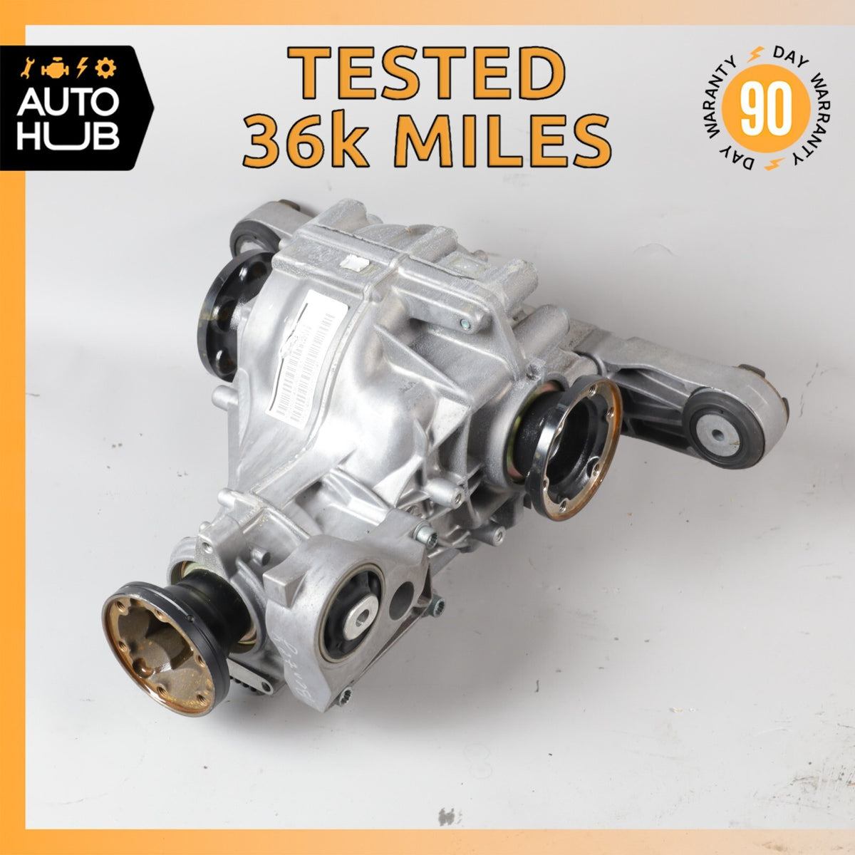 03-18 Bentley Continental GT 6.0L Rear Differential Diff Axle Carrier OEM 36k - photo 1