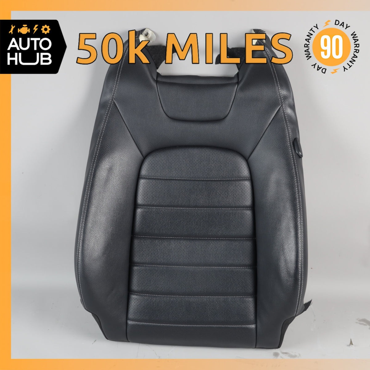 19-22 Mercedes W205 C300 Front Left Driver Side Top Upper Seat Cushion OEM 50k - photo 1