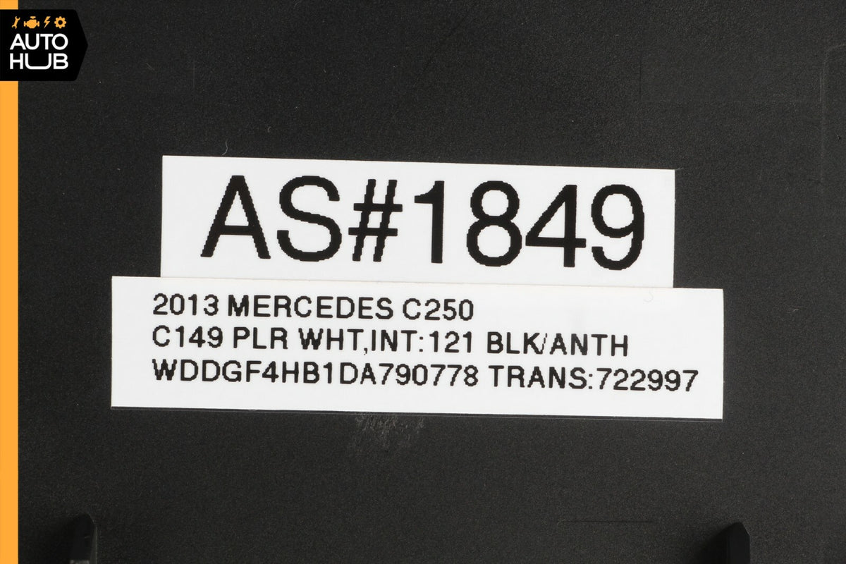 08-18 Mercedes W204 C250 SLK250 Front Right Side Door Control Module OEM 81k - photo 12