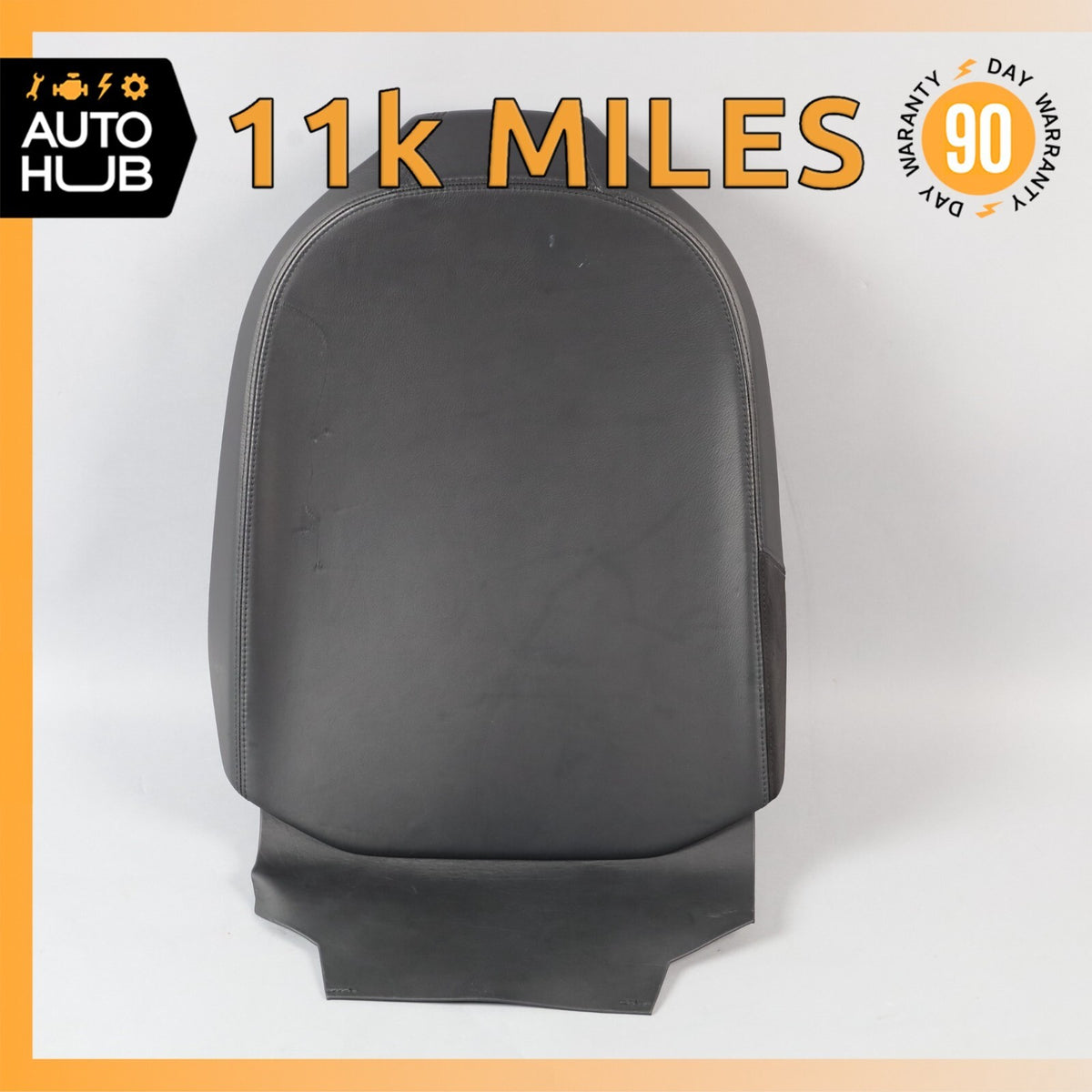 20-22 KARMA Revero GT GTS Back Panel Seat Cover Front Left Side Black OEM 11k - photo 1
