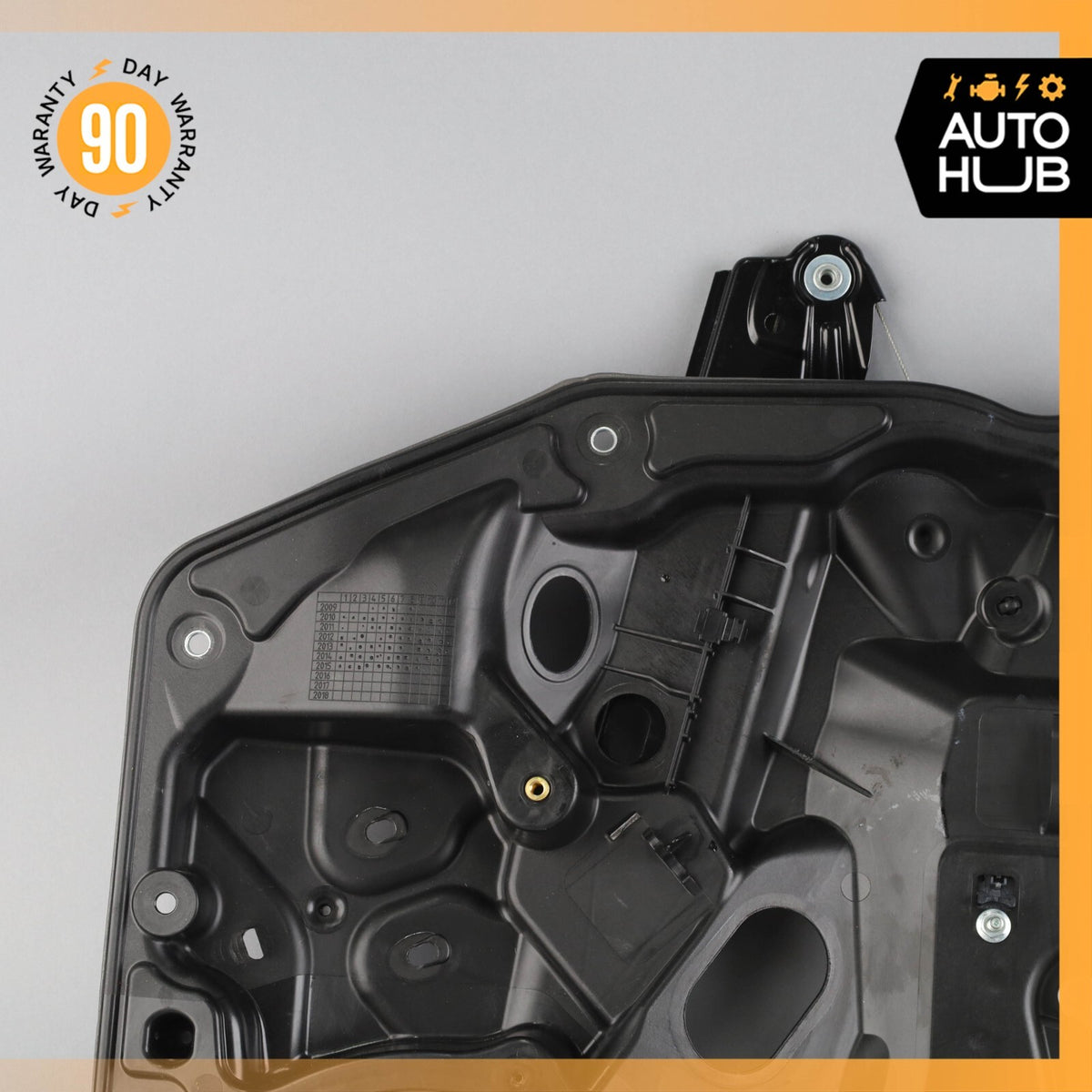 11-18 Porsche Cayenne 958 GTS Front Right Side Door Window Regulator OEM - photo 3