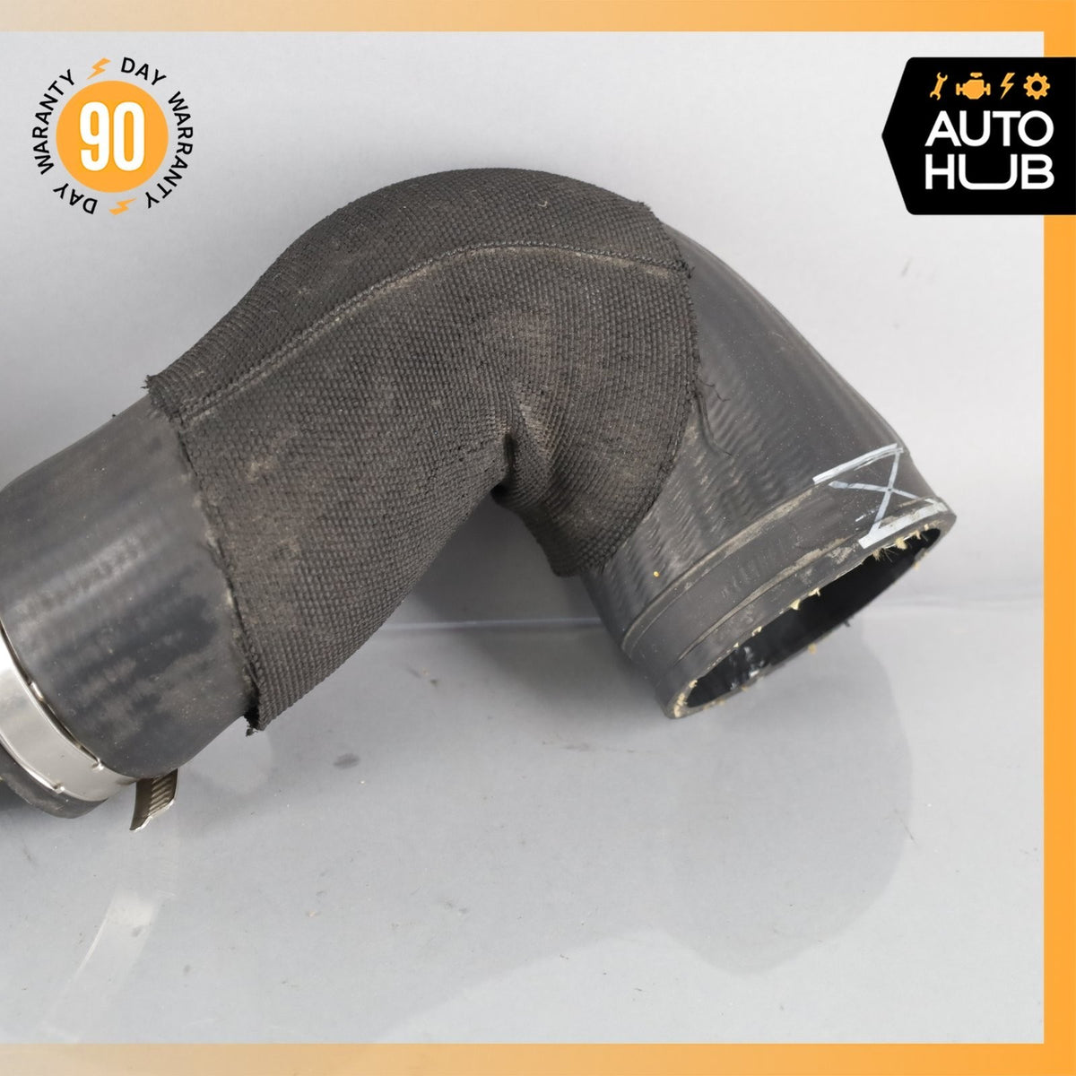 03-12 Bentley Continental GT GTC 6.0L W12 Right Side Intercooler Hose Pipe OEM - photo 9
