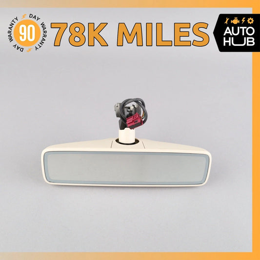 Mercedes X253 GLC300 Interior Rear View Mirror Beige OEM 78k - photo 1